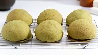 โรตีบอยมัทฉะ ขนมปังชาเขียว Matcha Buns ทำขนมกับเชฟโจ Ep.146