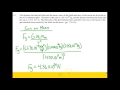 Gravitational Forces and Mass Calculations