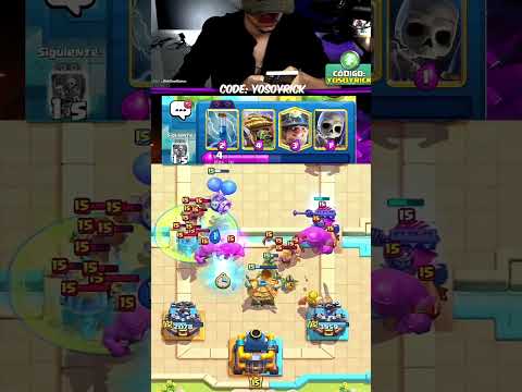 Jugadas con 10,000 iq #clashroyale #yosoyrick #short #shorts #proplays