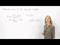 Area of a Triangle Concepts