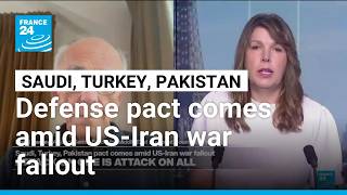 YouTube video thumbnail: Saudi, Turkey, Pakistan Pact Comes Amid US-Iran war Fallout