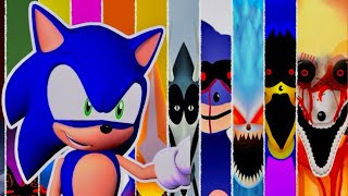 Sonic Watch SONIC.EXE Phase 1 VS Phase 2 VS Phase 3-16 VS Phase 17-22 In Incredibox Sprunki!