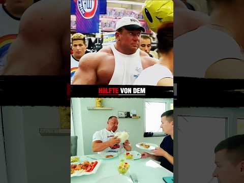 Soviel hat Maggus pro Mahlzeit gegessen! 😳 #shorts #markusruhl #motivation