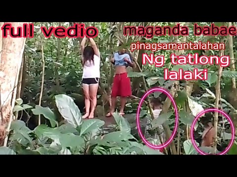 pinagsamantalahan nila Ang magandang babae