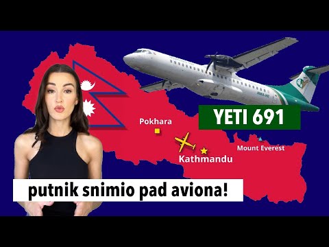 PUTNIK SNIMIO AVION KAKO SE RUŠI!😱 Yeti Airlines let 691 - šta se zapravo dogodilo?