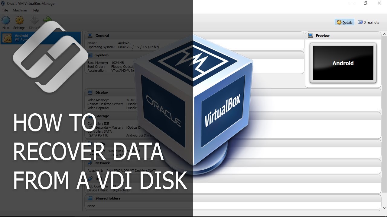 How to Create an Oracle VirtualBox Virtual Machine and Recover Data from a VDI Disk in 2021 - Hetman Software