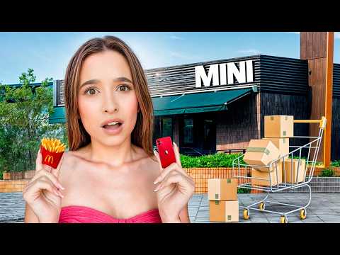 Fui a una tienda de productos MINIATURA que REALMENTE FUNCIONAN | Laura Mejia