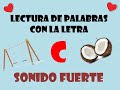 Sonidos de la letra C