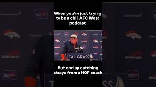 Sean Payton. Not a fan of the Third and Thirsty Podcast. #seanpayton #broncos #chargers #raiders