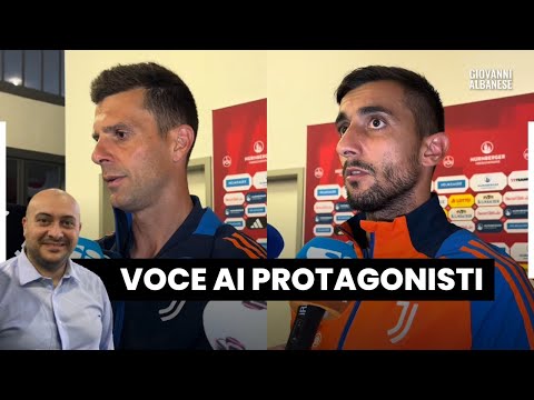 NORIMBERGA JUVENTUS 3-0: le INTERVISTE a THIAGO MOTTA e PERIN