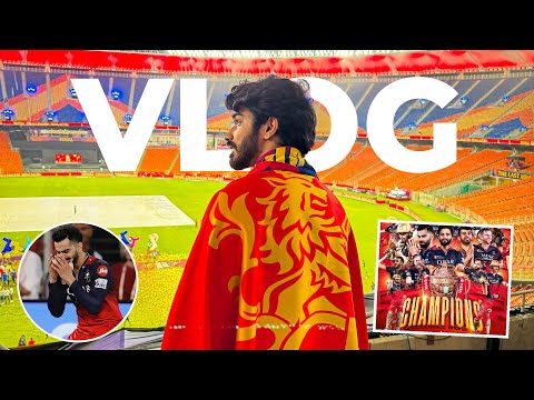 RCB VS PBKS : THE NIGHT RCB MADE HISTORY - VLOG 118