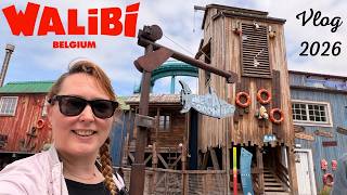 Walibi Belgien, ein nicht so voller Tag und wir erkunden Dock World, Vlog 2026