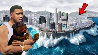 ФРАНКЛИН ЦУНАМИДЫҢ ОРТАСЫНДА ҚАЛДЫ (GTA V)