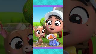 help Baby Pony find the orange super sweet potatoes color! 🐎🥔 #shorts