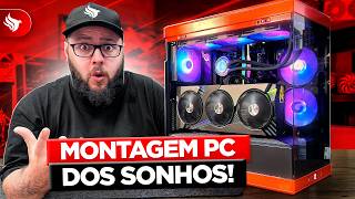 Montamos o PC GAMER dos SONHOS do CLIENTE pra JOGAR WARZONE (Montagem Completa)