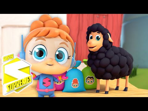 Baa Baa Oveja Negra, Baa Baa Oveja Negra Divertidas Rimas infantiles para Niños