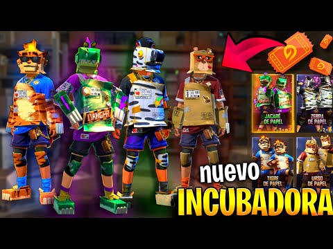 ASI CONSEGUÍ LA NUEVA INCUBADORA DE CARTÓN 😂 hize trampa con la AGUILA? FREEFIRE