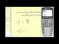 Converting Mixed Numbers and Improper Fractions