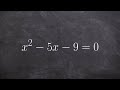 Understanding Quadratic Equations Concepts