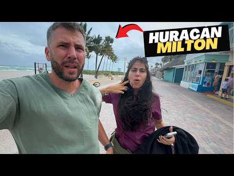 DENTRO de la FURIA del Huracán Milton🌪️ - Primera vez que vivo algo así - #huracanmilton