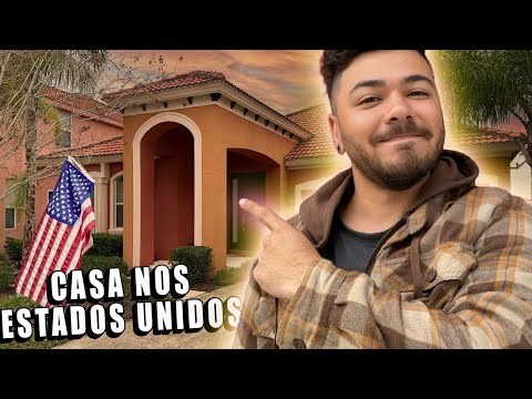 TOUR PELA NOSSA NOVA CASA NOS ESTADOS UNIDOS! 🇺🇸 (MUDAMOS DE VEZ PARA ORLANDO)