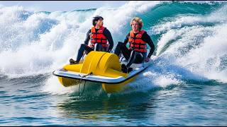 Can A Plastic Pedal Boat Survive Ocean Waves?