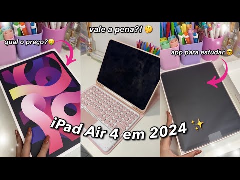 IPAD AIR 4º GERAÇÃO EM 2024 VALE A PENA? 🤑