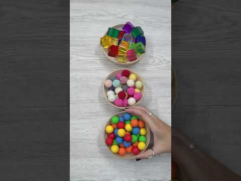 Beads Balls Bells ASMR Video #oddlysatisfying #dominogirl #asmr