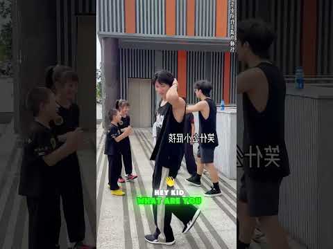 🏃😲👏Super cool parkour little boy#shorts