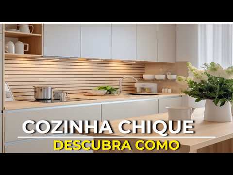 7 DICAS PARA TER UMA COZINHA CHIQUE E MODERNA COM ESTILO CONTEMPORÂNEO