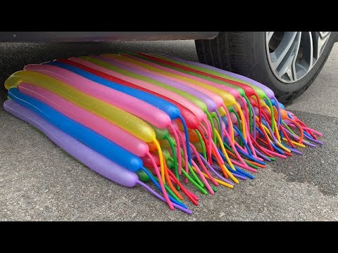 LONG COCA COLA BALLOON VS CAR, Coca Cola Zero, PowerAde, Fanta, Sprite, Fruko and Mentos Diff Und