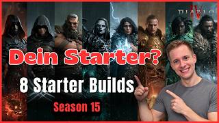 Top Starter Builds für Season 15 – 8 Level Builds für alle Klassen | Diablo 4