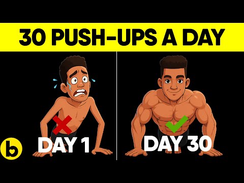 Doctor Explains What Happens If You Do 30 Push-Ups Daily for a Month