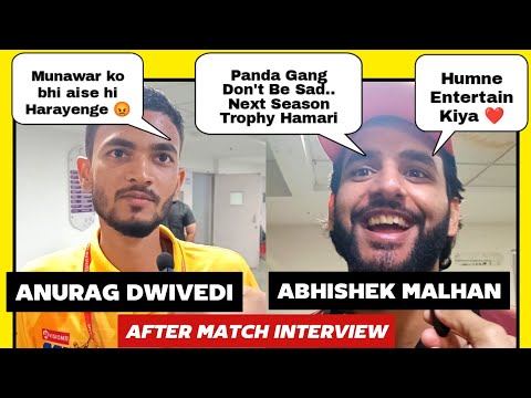 Abhishek Malhan's MESSAGE to PANDA GANG ❤️ after LOSING fourth match in ECL | Anurag V/S Munawar 🔥