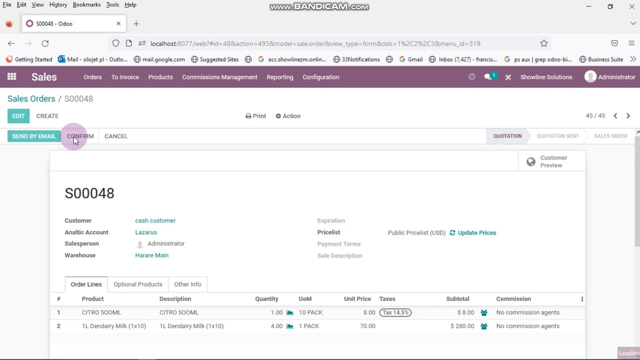 sales invoice odoo quick way | 15.11.2022

sales invoice odoo quick way.