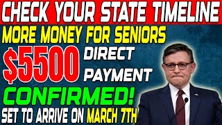 MARCH 7TH IS A BIG DAY FOR SENIORS - SSA ANNOUNCES ($5500/Mo) Direct Payment Coming in Bank Accounts