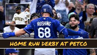 Padres smacked around by Dodgers in Home Run Derby at Petco