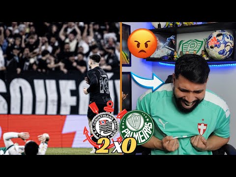REACT CORINTHIANS 2X0 PALMEIRAS- YURI E GARRO MARCAM E TIMÃO QUEBRA TABU