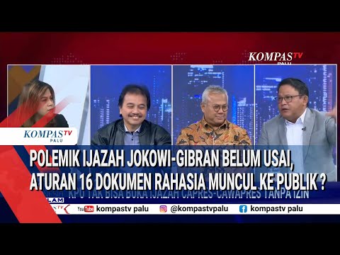 Polemik Ijazah Jokowi Gibran Belum Usai, Aturan 16 Dokumen Rahasia Muncul ke Publik ?