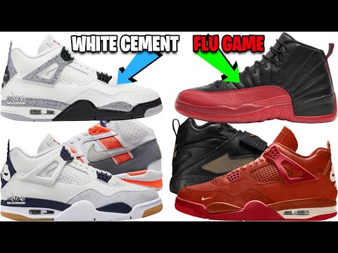 AIR JORDAN 4 WHITE CEMENT 2025, JORDAN 12 FLU GAME, NIKE SB AJ 4 NAVY, NIGEL SYLVESTER AJ 4 + MORE