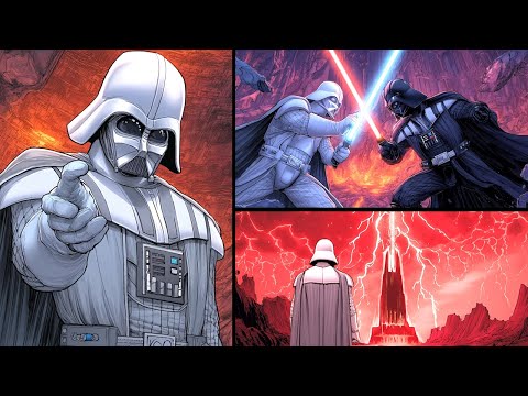 WHITE VADER IS BACK & HE DESTROYS HIS MUSTAFAR CASTLE