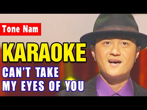 Can’t Take My Eyes Of You Karaoke Tone Nam | Cardin | Asia Karaoke Beat Chuẩn