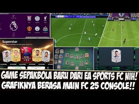 📌GRAFIKNYA SETARA FC 25 PS 5 NIH!! DOWNLOAD GAME SEPAKBOLA TERBARU DARI EA SPORT FC 25 MOBILE