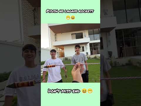 piyush ne lagaye bahut sare rocket ๐๐//#souravjoshivlogs #shorts #youtubeshorts