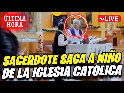 🔥BOOMBAZO SACERDOTE SACA A UN BEBE LLORANDO ¿QUE PASO? 🔴