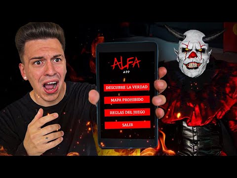 DESCARGUE LA APP MALDITA DE ALFA Y PASÓ ESTO... 😨😨 * ¡Video importante para Fede Vigevani!