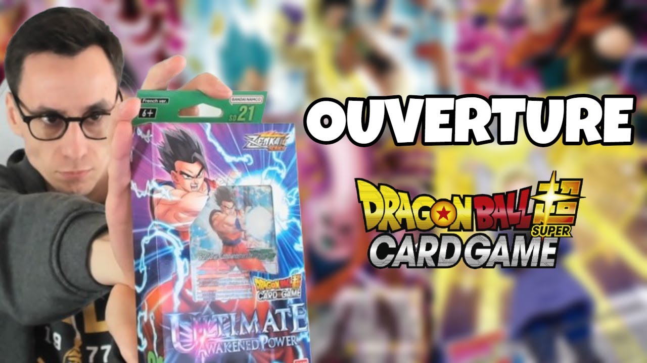 OUVERTURE STARTER DECK AWAKENED POWER - ZENKAI BT20 - DRAGON BALL SUPER CARD GAME FR