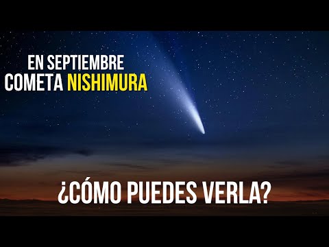 El espectáculo único del cometa Nishimura: ¡lo que necesitas saber!