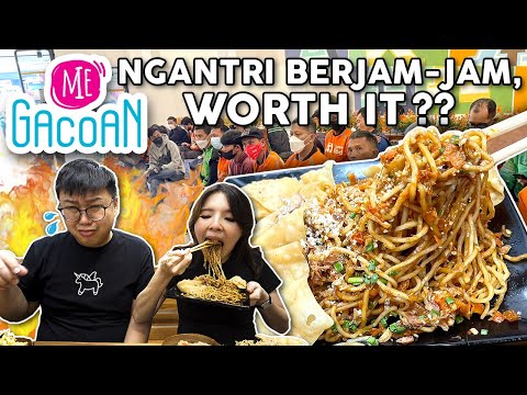SEMUA RELA ANTRI BERJAM-JAM DEMI MAKAN MIE GACOAN !! MURAHNYA GAK MASUK AKAL SIH…