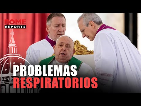 Francisco interrumpe la homilía por “dificultad para respirar”